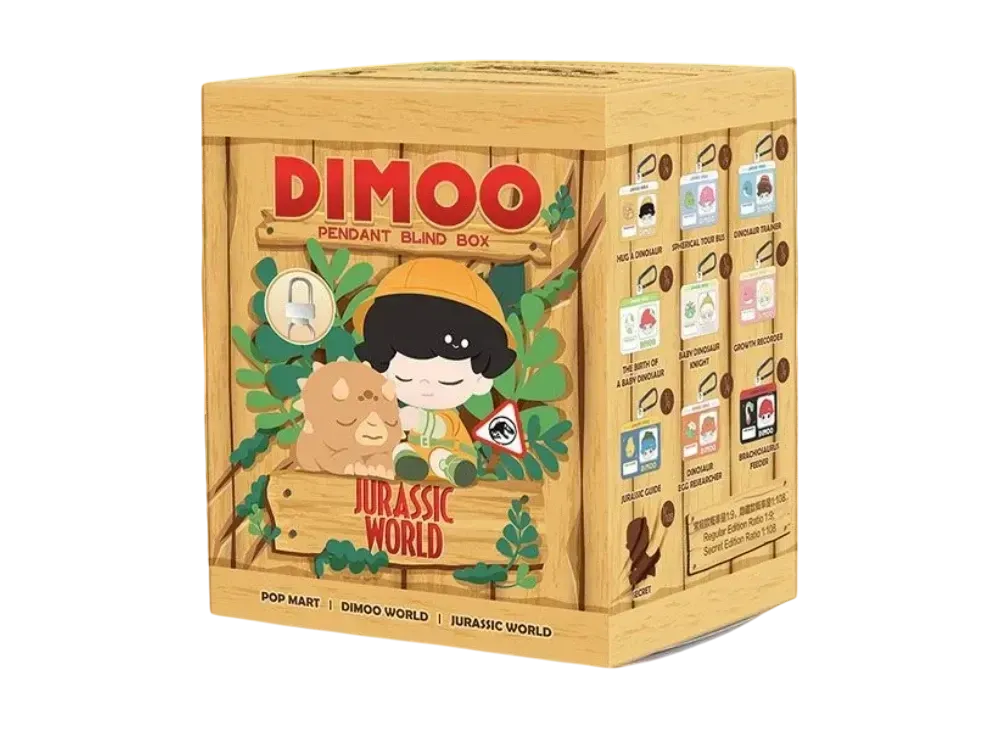 POP MART DIMOO Jurassic World Series Pendant Set [Piece]