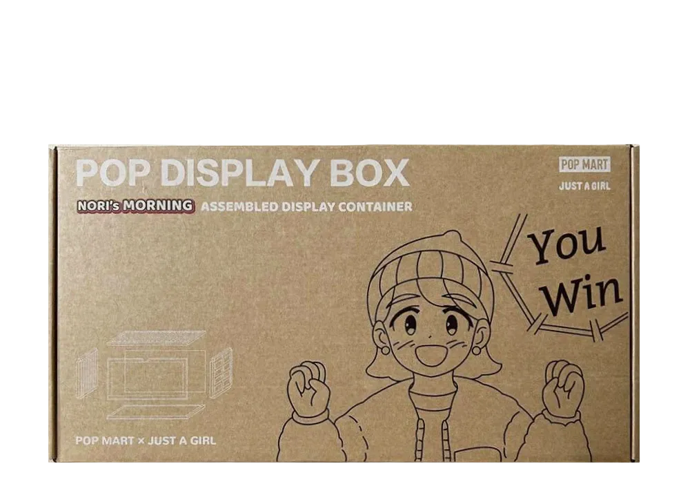 ポップマート POP ディスプレイボックス NORI'S MORNING (組立式）