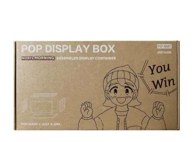 POP MART POP Display Box NORI'S MORNING (assembly type)
