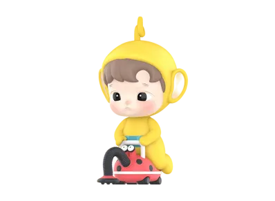 POP MART "Figurine" HACIPUPU x Teletubbies Lala Big Size