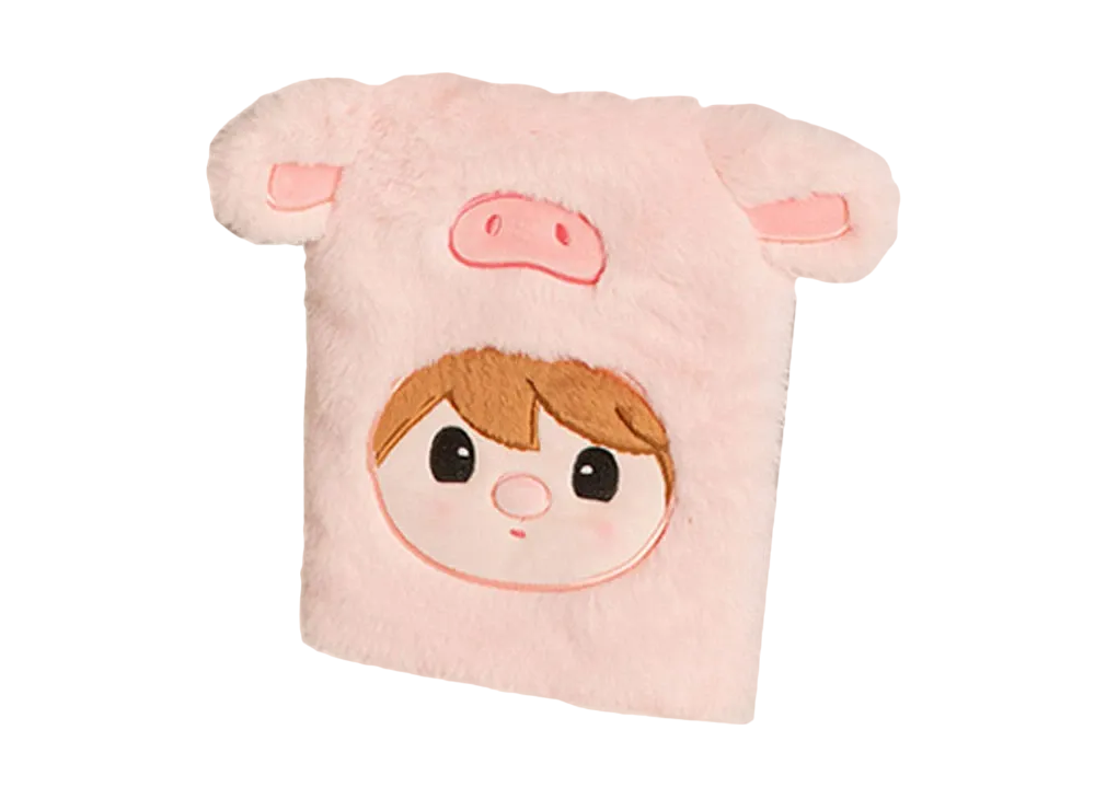 POP MART Sweet Bean Pretend Animal Notebook Flower Piggy