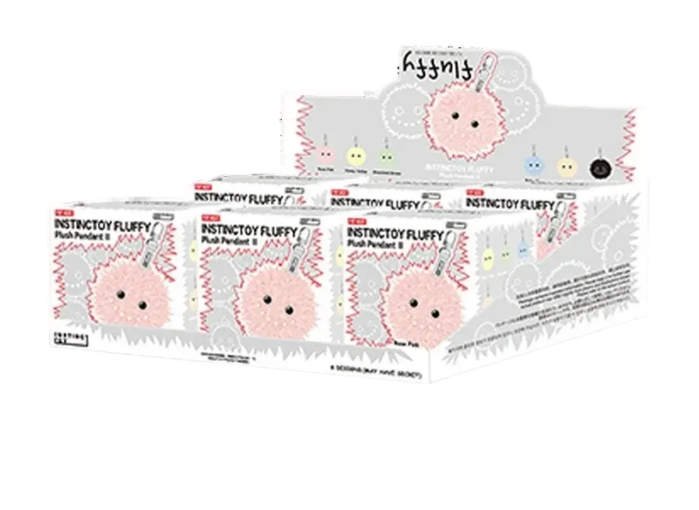 POP MART INSTINCTOY FLUFFY Plush Pendant 2 Series [Assortment Box]