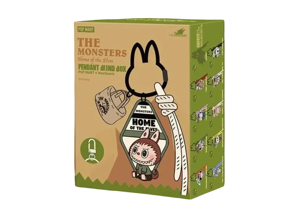 POP MART THE MONSTERS (LABUBU) Home of the Elves Series Pendant Set [Piece]