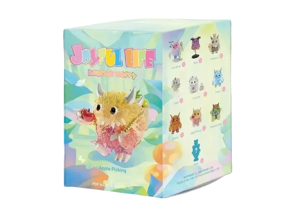 POP MART INSTINCTOY Monster Fluffy Joyful Life Series [Piece]