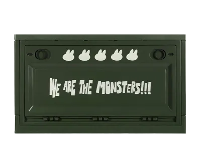 POP MART THE MONSTERS (LABUBU) Home of the Elves Storage Box Green