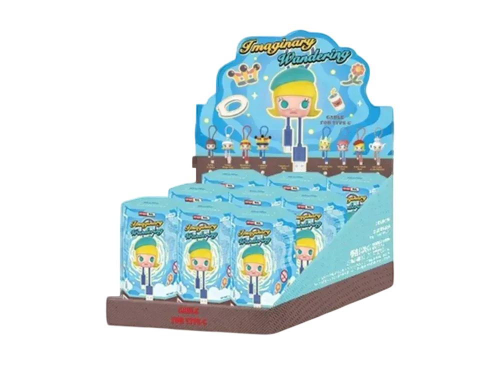 POP MART MOLLY Imaginary Wandering Series TYPE-C Cable [Assortment Box]
