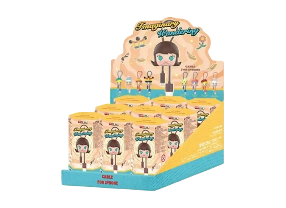 POP MART MOLLY Imaginary Wandering Series iPhone Cable [Assortment Box]