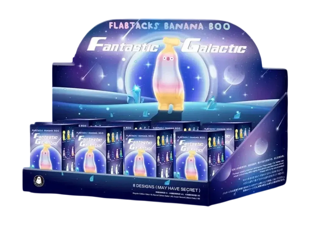 POP MART FLABJACKS Banana Boo Fantastic Galactic Series [Assortment Box]