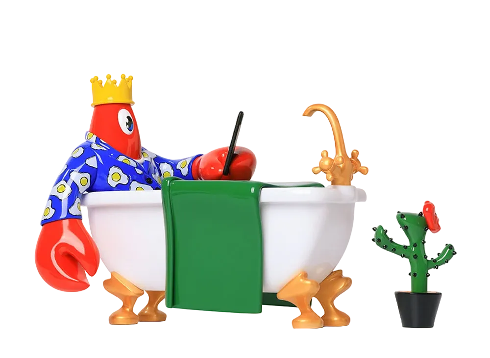 POP MART PHILIP COLBERT Leisure Time Lobster Bath Tub