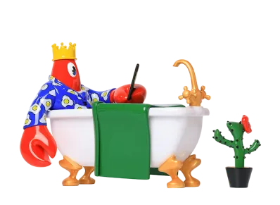 POP MART PHILIP COLBERT Leisure Time Lobster Bath Tub