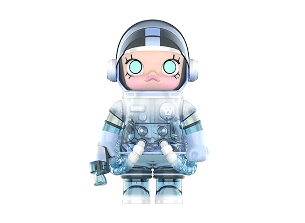 POP MART "MEGA COLLECTIONS" 1000% SPACE MOLLY Glacier