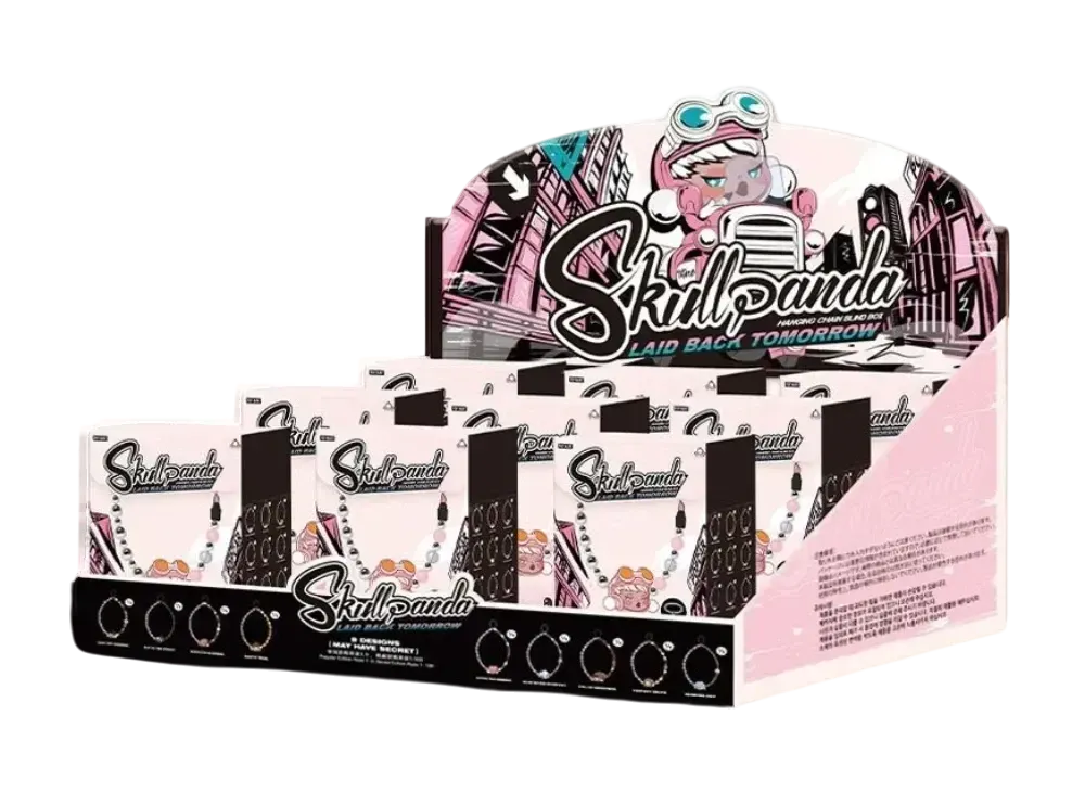 POP MART SKULLPANDA Laid Back Tomorrow Series Bead Strap [Assortment Box]