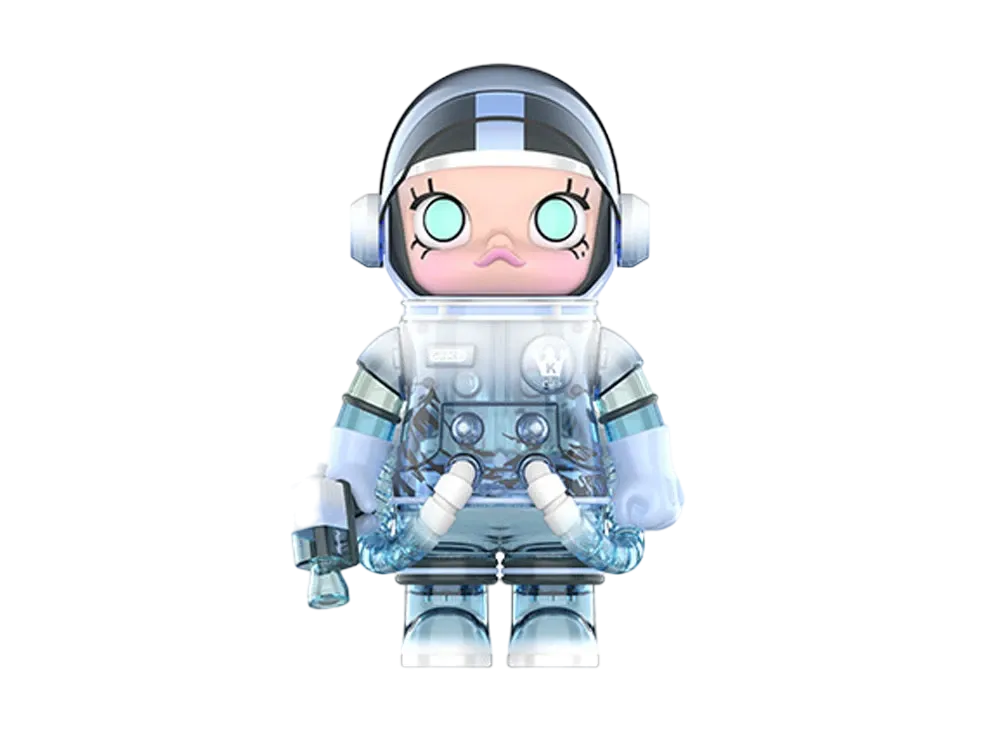 POP MART "MEGA COLLECTIONS" 400% SPACE MOLLY Glacier