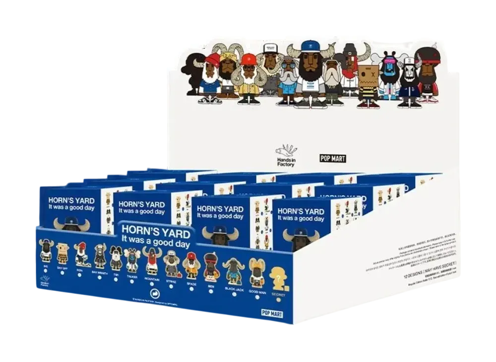 POP MART HANDS IN FACTORY HORN'S YARD It was a good day series [Assortment Box]