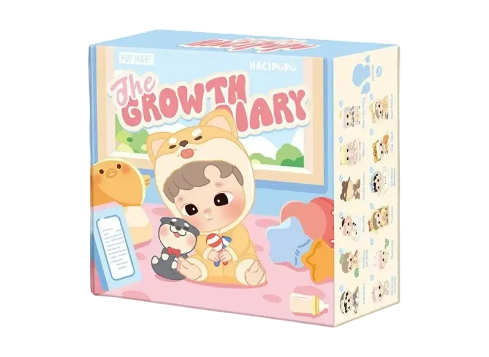 POP MART HACIPUPU Growth Diary Series Magnet Badge [Piece]