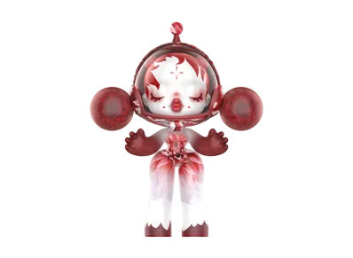 POP MART "MEGA COLLECTIONS" 1000% Alpha SKULLPANDA Mika Ninagawa