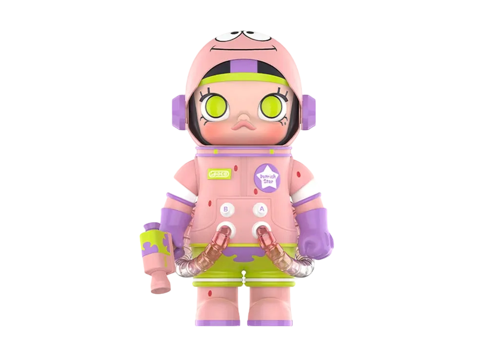 POP MART "MEGA COLLECTIONS" 400% SPACE MOLLY Patrick Star