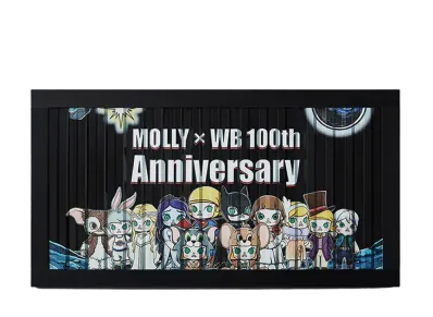 POP MART MOLLY x Warner Bros. 100th Anniversary Luminous Container Box