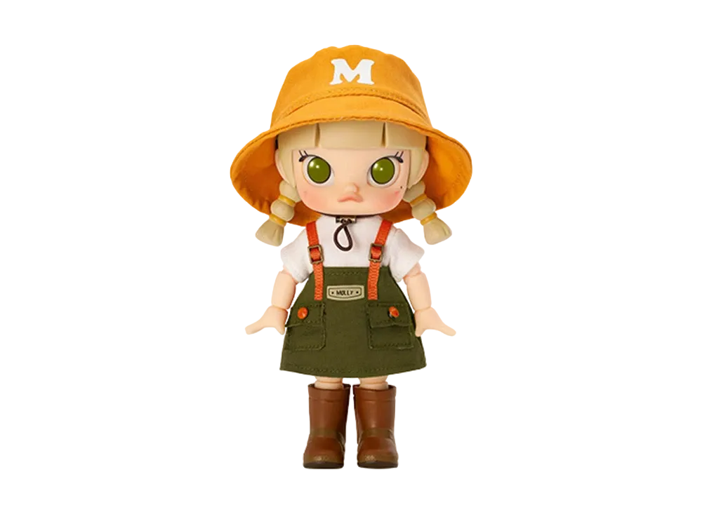 POP MART "BJD" MOLLY Go Camping Action Figure