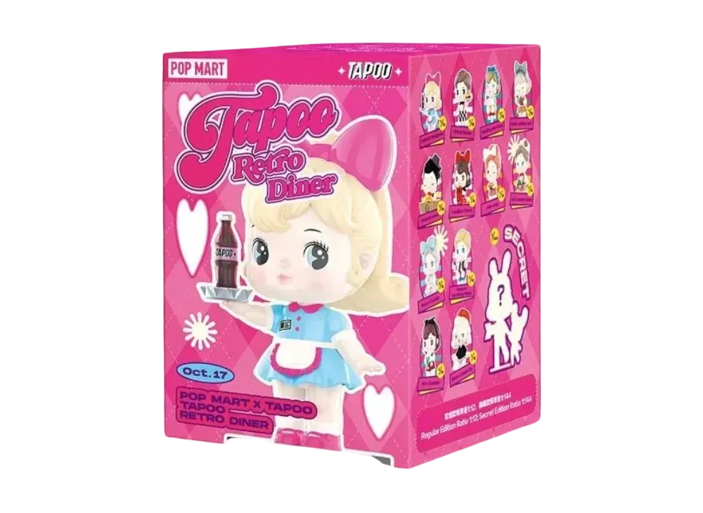 POP MART TAPOO Retro Diner Series [Piece]