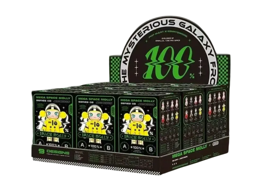 POP MART "MEGA COLLECTIONS" 100% SPACE MOLLY Series 2-B [Assortment Box]
