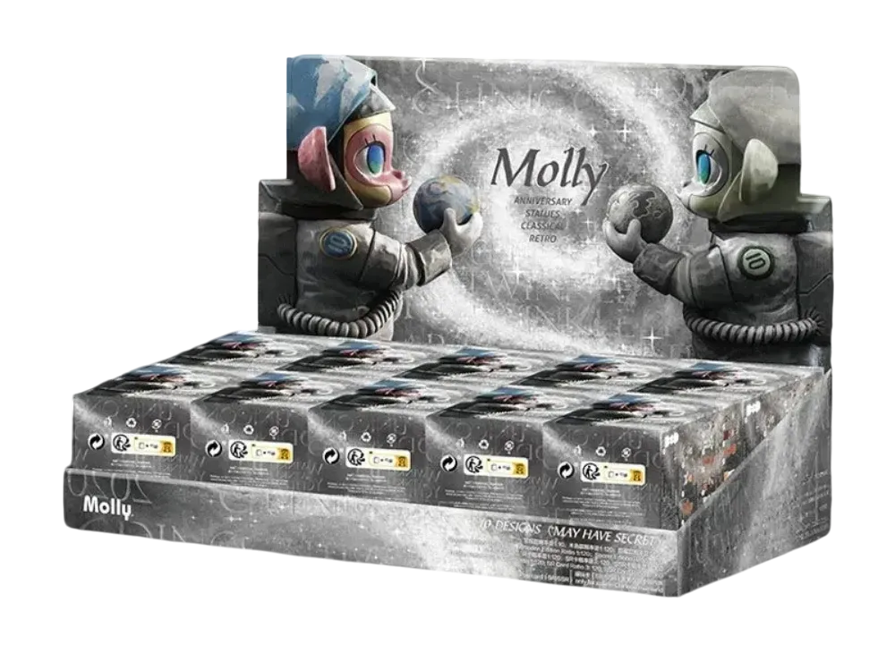 POP MART MOLLY Anniversary Atstues Classical Retro Series [Assortment Box]