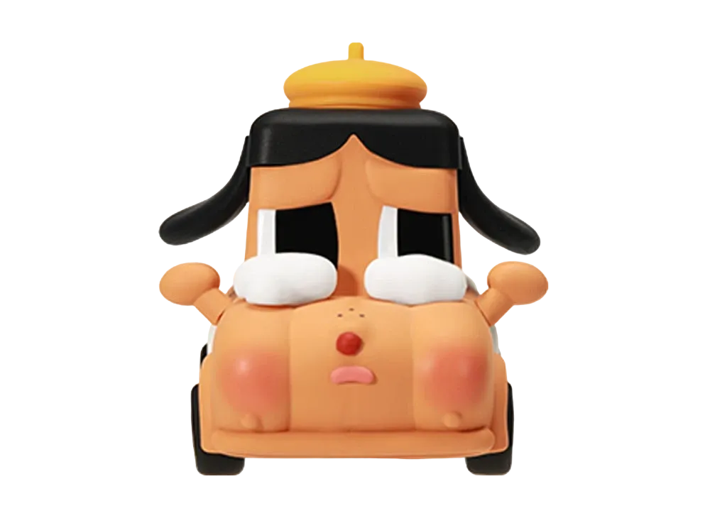 POP MART CRYBABY Encounter Yourself Series Earphone Case Brown