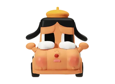 POP MART CRYBABY Encounter Yourself Series Earphone Case Brown