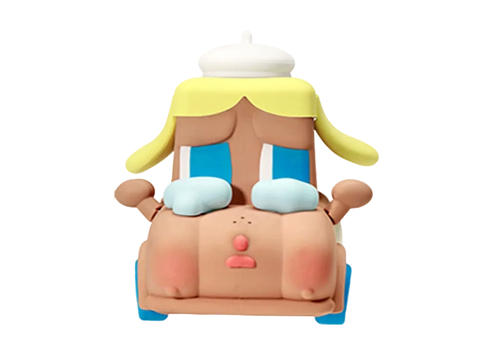 POP MART CRYBABY Encounter Yourself Series Earphone Case Blonde