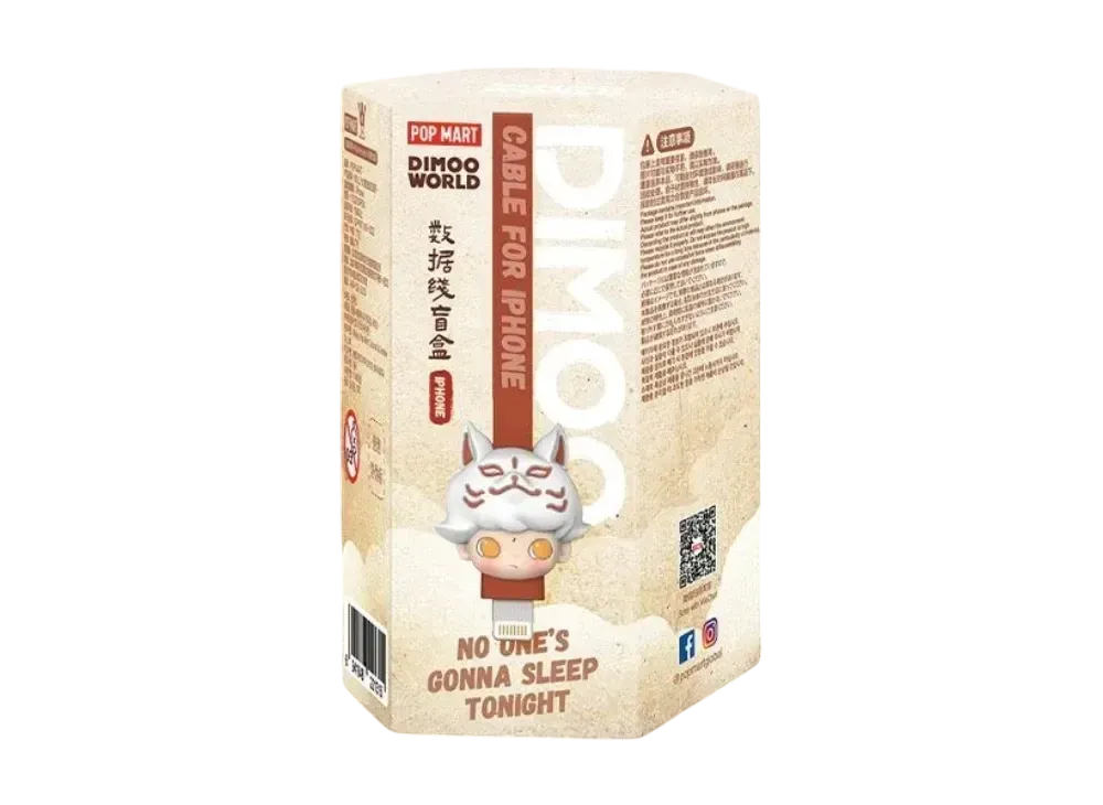 POP MART DIMOO No One's Gonna Sleep Tonight Series iPhone Cable [Piece]