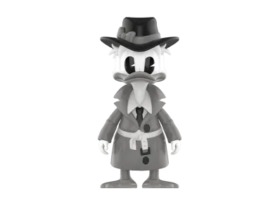 POP MART "Figurine" DISNEY Donald Duck-Detective Trendy Figure