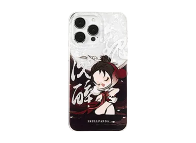 POP MART SKULLPANDA The Ink Plum Blossom iPhone Case 15 Pro Max