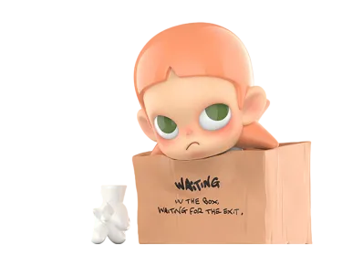 POP MART "Figurine" ZSIGA Waiting