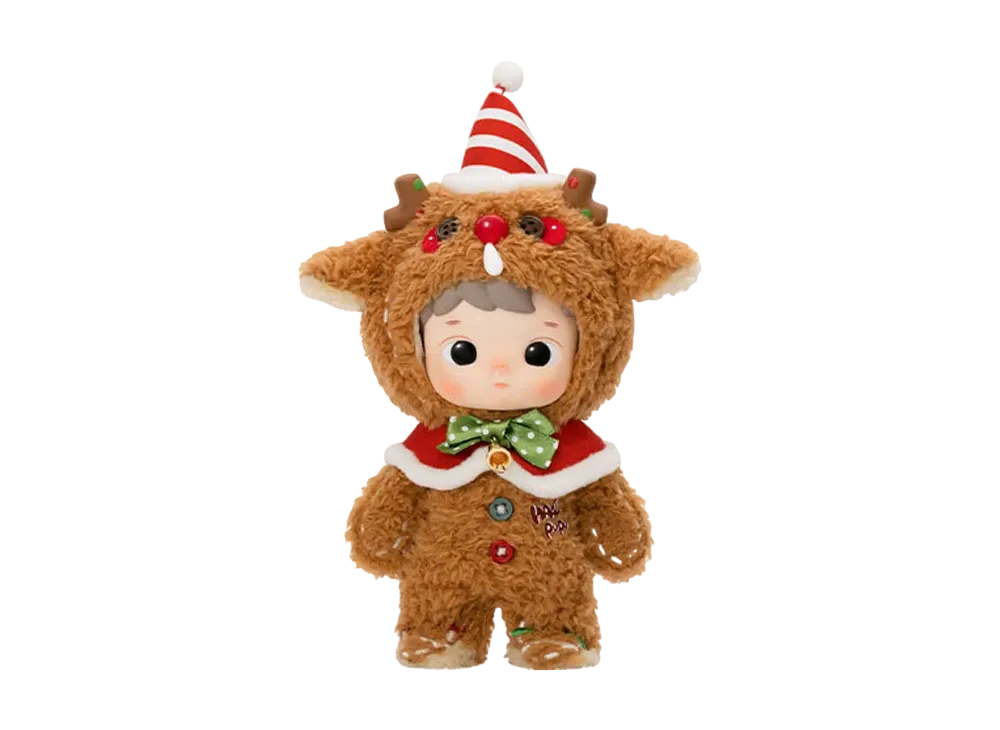 POP MART "BJD" HACIPUPU Gingerbread Man Action Figure