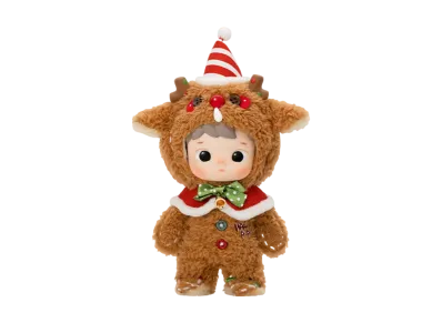 POP MART "BJD" HACIPUPU Gingerbread Man Action Figure