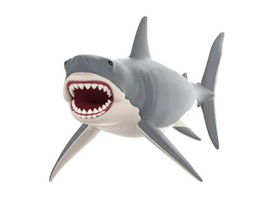 POP MART "Figurine" Universal Jaws Trendy Figure