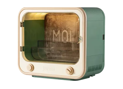 POP MART MOLLY Anniversary Classical Retro TV Set Luminous Container Box