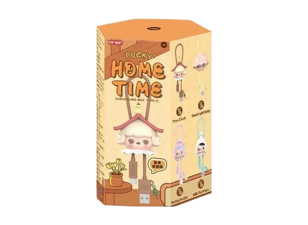POP MART PUCKY Home Time Series Type-C Cable [Piece]
