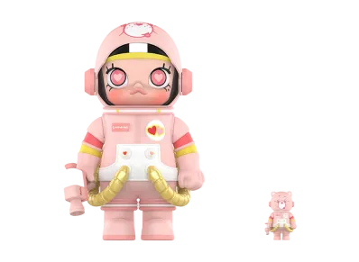 POP MART "MEGA COLLECTIONS" 400%+100% SPACE MOLLY Love-a-lot Bear