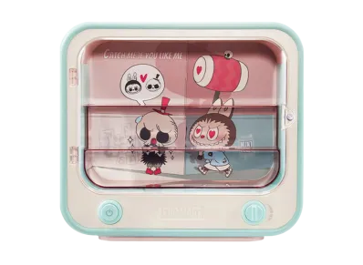 POP MART THE MONSTERS (LABUBU) Catch Me If You Like Me TV Set Luminous Container Box