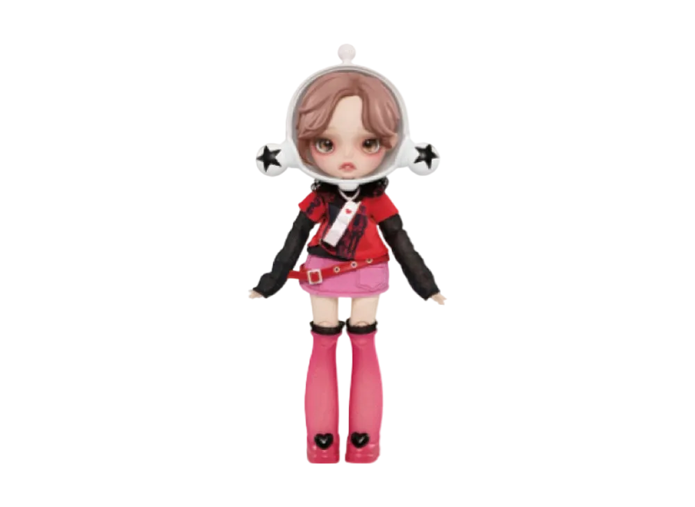 POP MART "BJD" SKULLPANDA x Komatsu Nana action figure