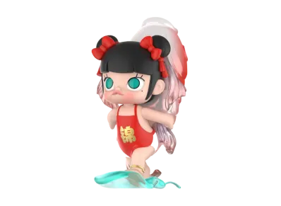 POP MART "Figurine" MOLLY & Koi