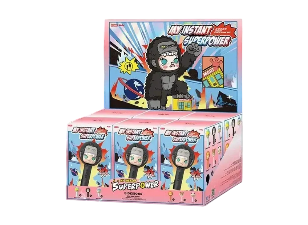 POP MART MOLLY My Instant Superpower Series iPhone Cable [Assortment Box]