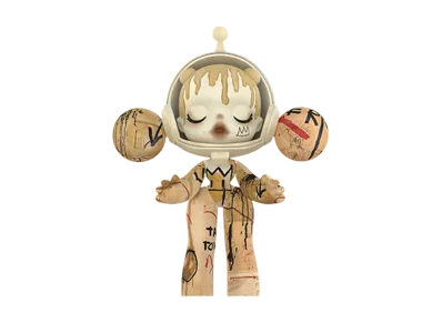 POP MART "MEGA COLLECTIONS" Alpha SKULLPANDA 1000% JEAN-MICHEL BASQUIAT