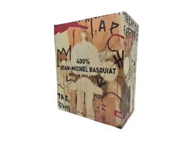 POP MART "MEGA COLLECTIONS" Alpha SKULLPANDA 400% JEAN-MICHEL BASQUIAT