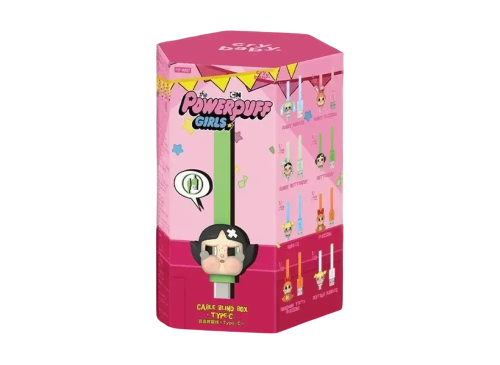 POP MART CRYBABY x Powerpuff Girls Series Type-C Cable [Piece]