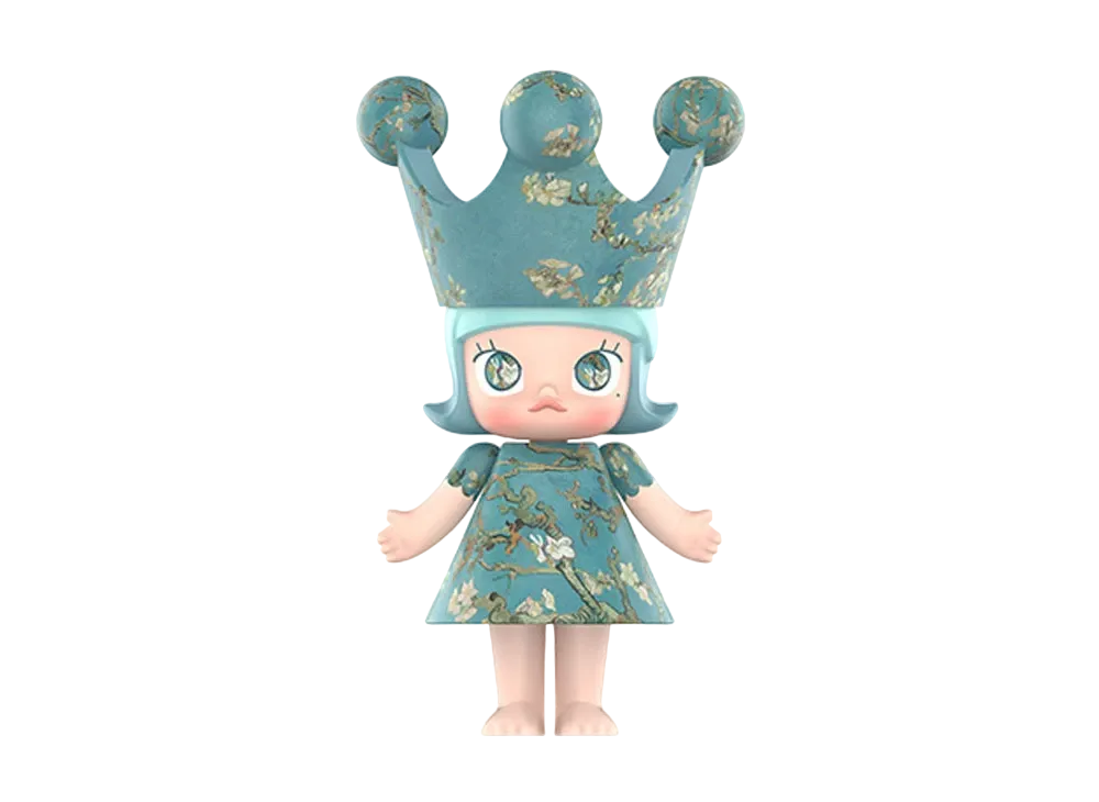 POP MART "MEGA COLLECTIONS" ROYAL MOLLY 1000% Van Gogh Museum Almond Blossom
