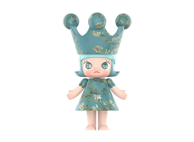 POP MART "MEGA COLLECTIONS" ROYAL MOLLY 400% Van Gogh Museum Almond Blossom