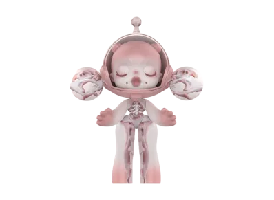 POP MART "MEGA COLLECTIONS" Alpha SKULLPANDA 1000% Entangled