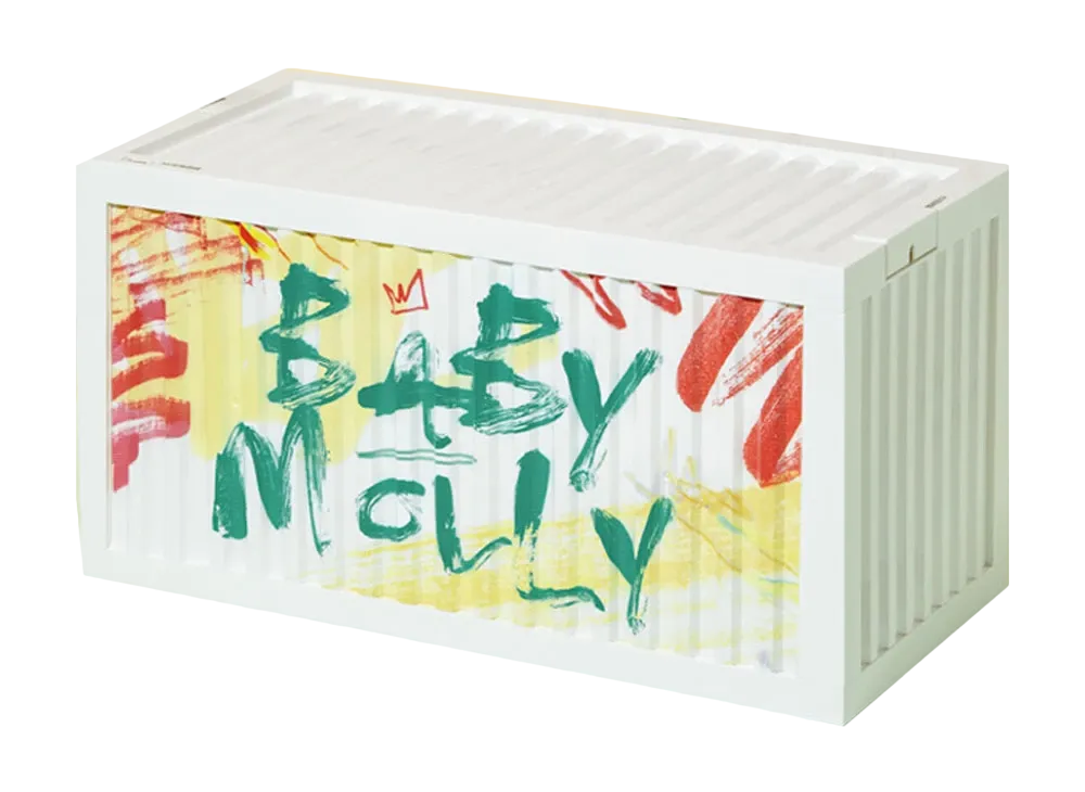 POP MART Baby Molly When I Was Three! Luminous Container Box
